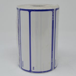 3" X 5" To From Labels (Blue) (500 Labels/Roll)