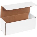 10 x 4 x 4" White Corrugated Mailer (10 Boxes)