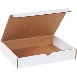 11-1/4 x 8-3/4 x 2-1/8 White Corrugated Mailer (10 Boxes) - RTTM-M402