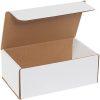 (M409) 8 x 5 x 3 White Tuck Top Boxes (10 Boxes)