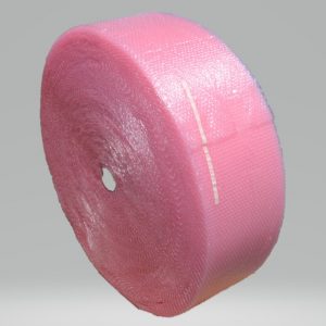 Small Barrier Bubble 24" x 750' Pink Anti-Static (Roll)