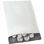 12 X 15-1/2" White Poly Mailers (500 Bags)