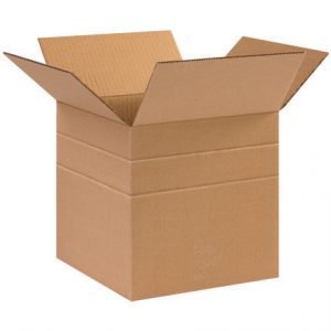 10 x 10 x 10 Box ( -8-6-4 ) Kraft Vari-depth Box (25 Boxes)