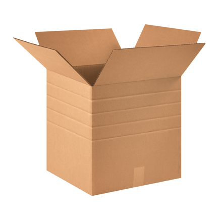 16 x 16 x 16 Box ( -14-12-10 ) Kraft Vari-depth Box (15 Boxes)