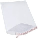 #000 4" X 8" White Bubble Mailers (Pack of 250)